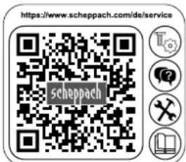 SCHEPPACH PES31 - Für die Geltendmachung Ihres Garantieanspruches kontaktieren Sie bitte unser Service-Center. - 1
