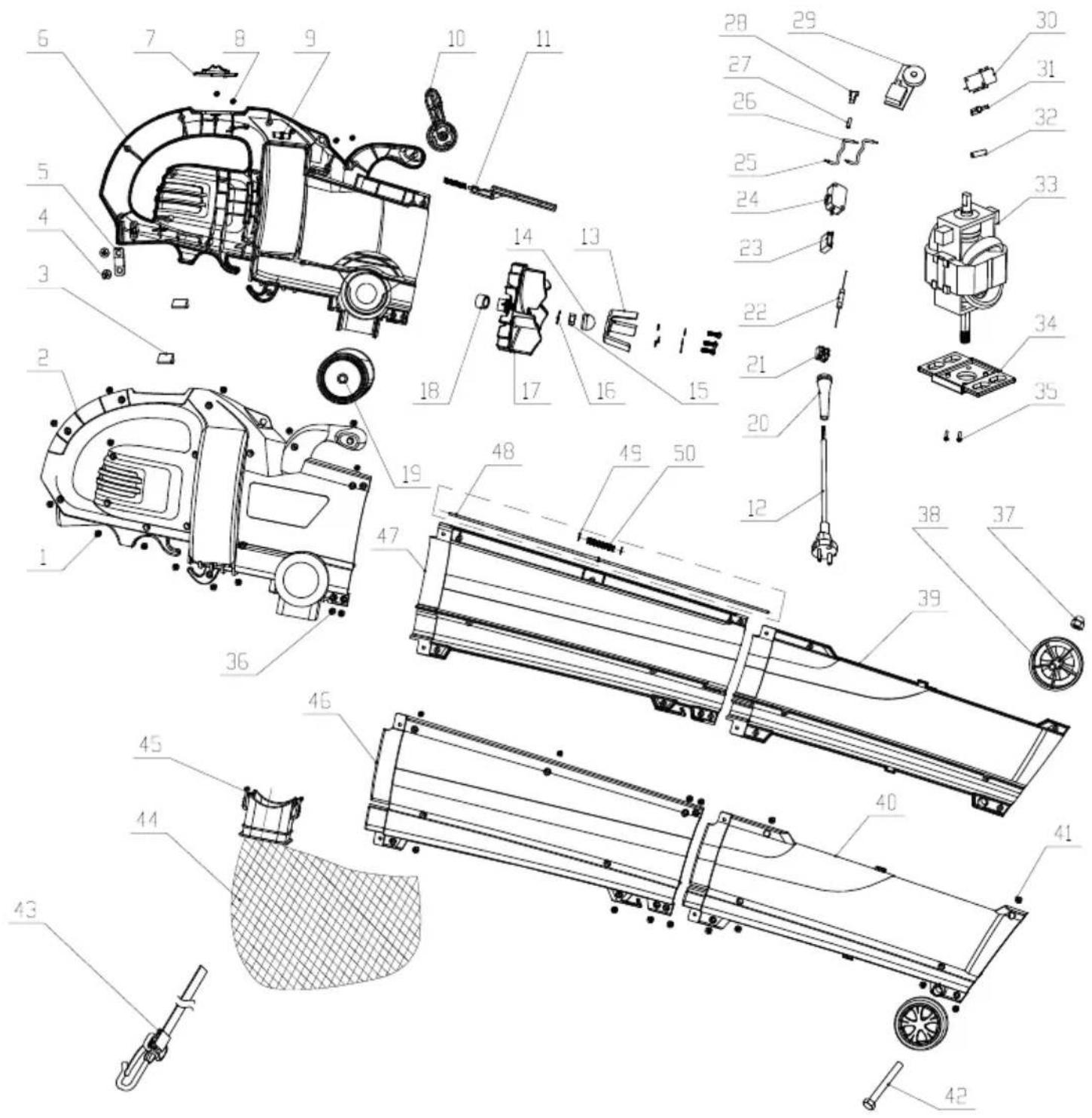 SCHEPPACH BLV3000E - Dépannage - 1