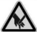SCHEPPACH HTE550 - Erklärung der Symbole auf dem Gerät - 9