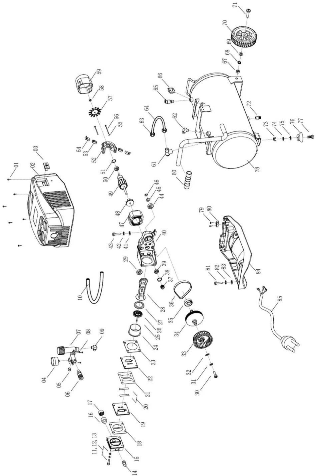 SCHEPPACH GK240of - Troubleshooting - 1