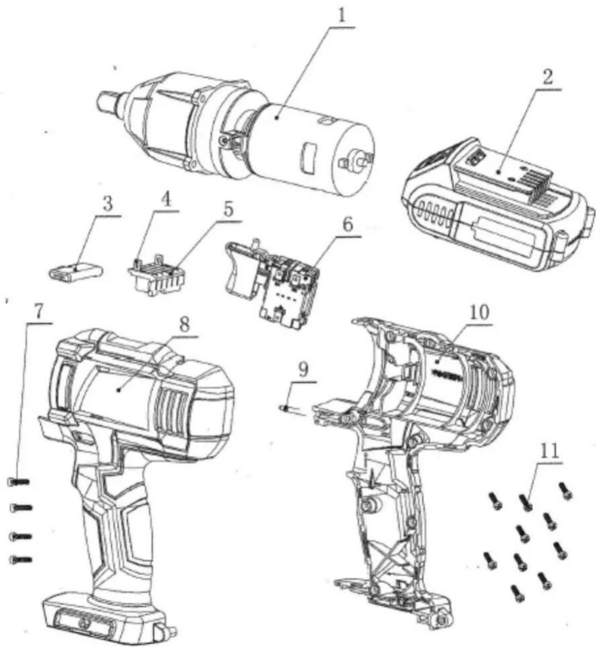 SCHEPPACH CIW350-20Li - Hibaelhárítás - 1