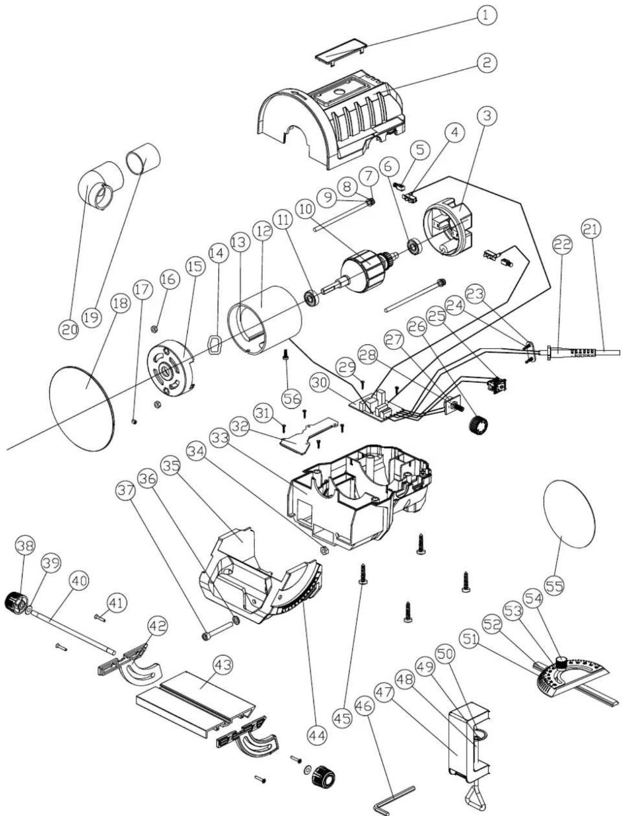 SCHEPPACH P-ES140 - Dépannage - 1
