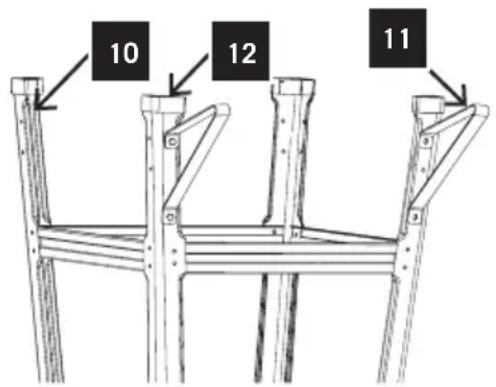 SCHEPPACH FPTS1500 - Assemblez le piétement (Fig. 1-4) - 4