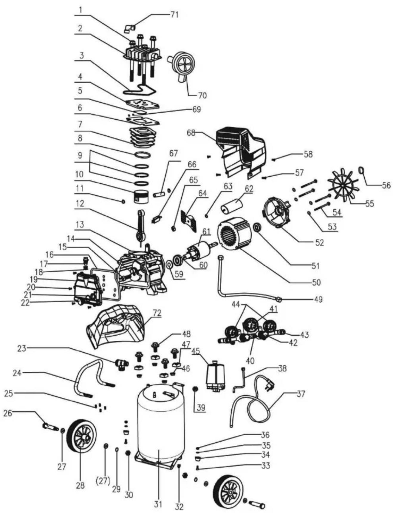 SCHEPPACH HC80V - Resolução de problemas - 1