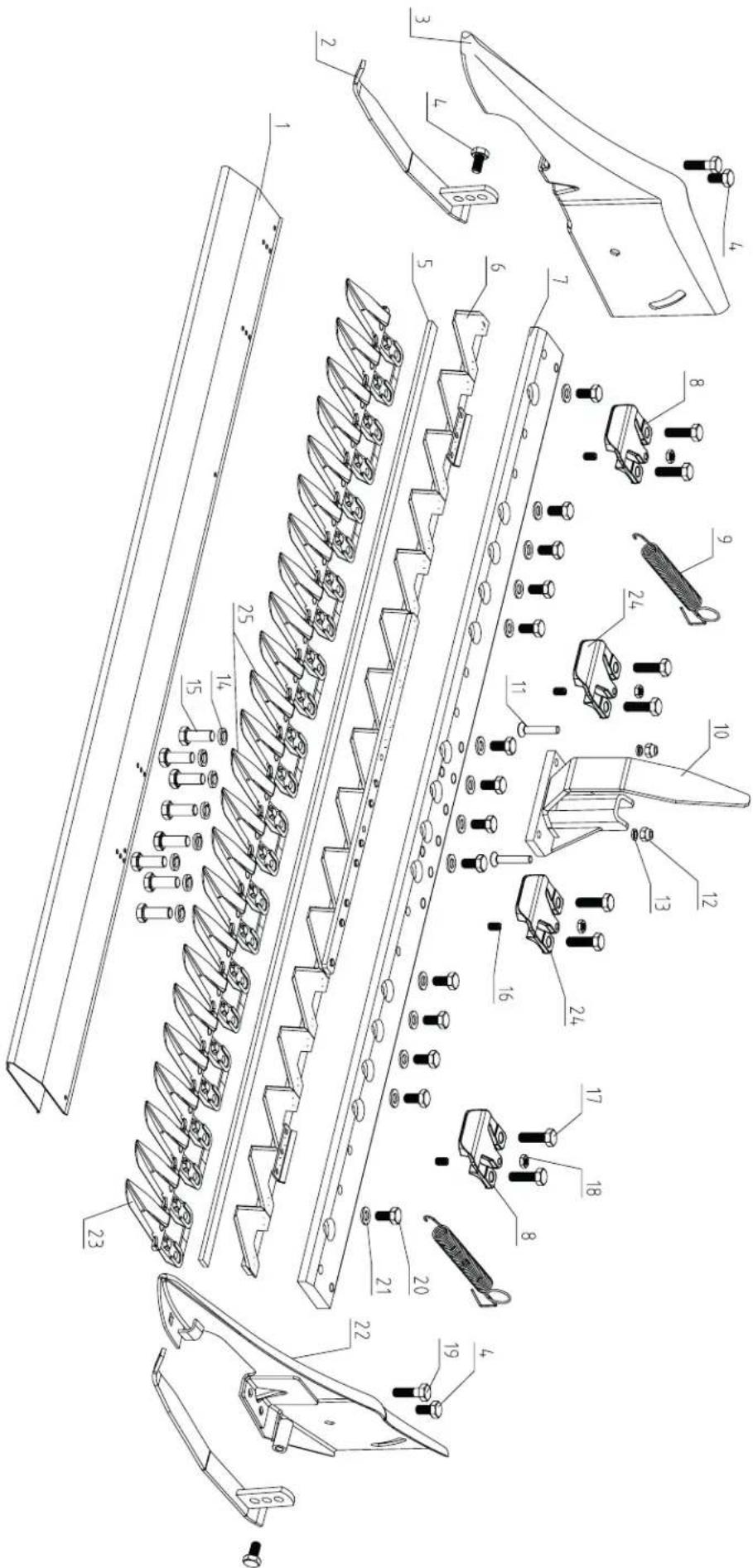 SCHEPPACH BM6000 - 180^ levier de direction, Fig.1.2 - 5