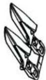 SCHEPPACH BM6000 - 180^ levier de direction, Fig.1.2 - 2
