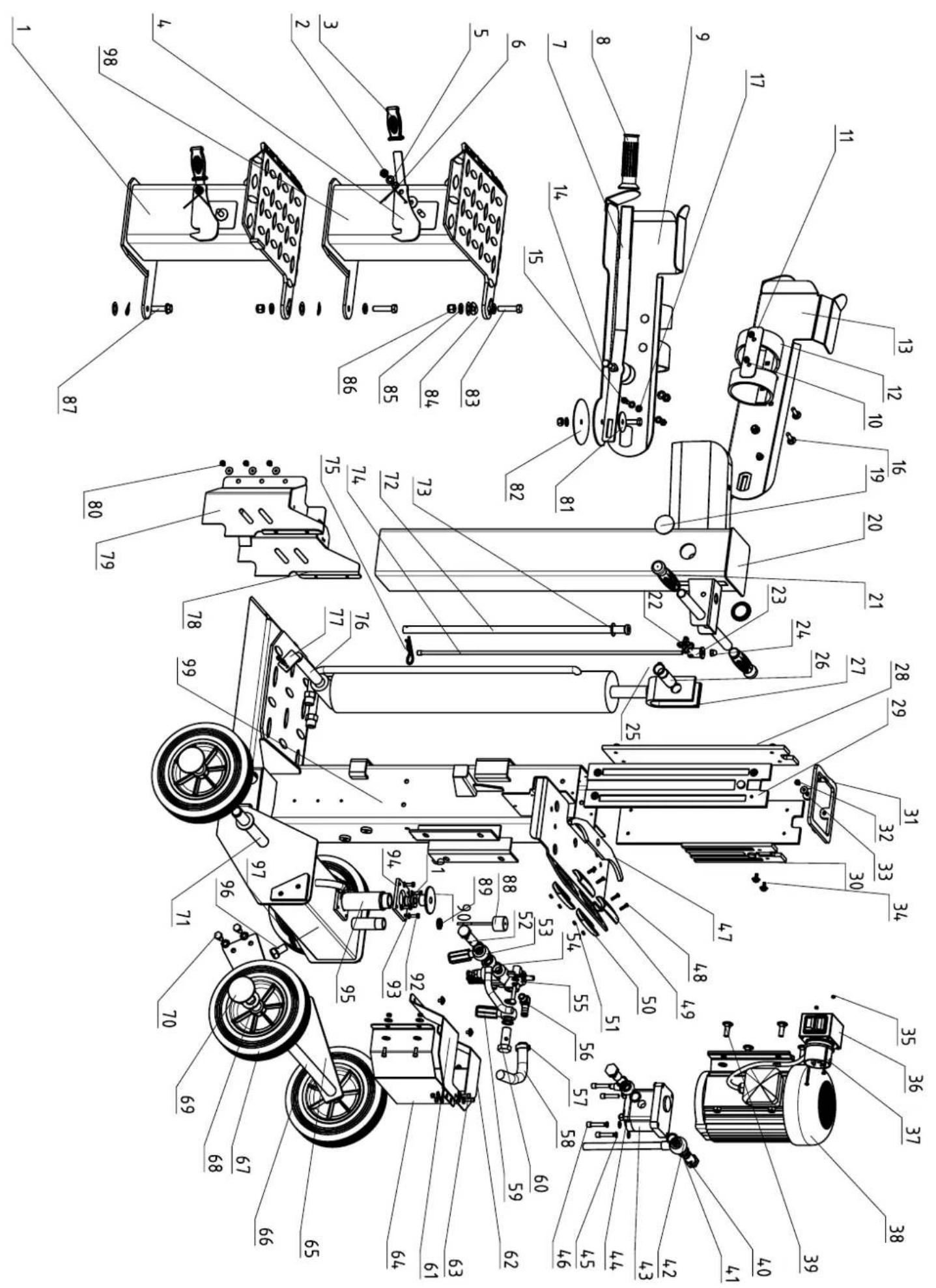 SCHEPPACH Ox 3-1200 - Udrzba a opravy - 1