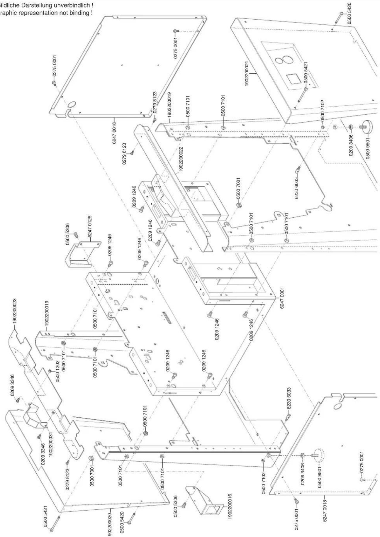 SCHEPPACH Plana 7.0 - Grundgestell - 1