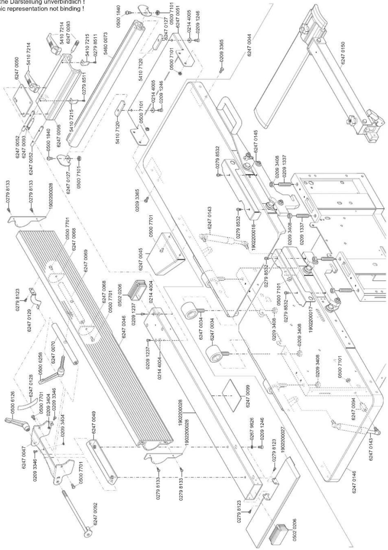 SCHEPPACH Plana 7.0 - Abrichtanschlag - 1