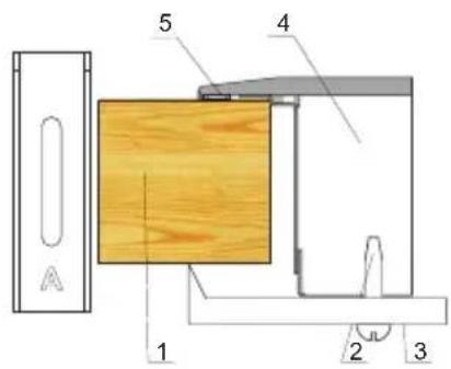 AMICA EHC 933 331 E - Installing the hob in worktop opening\* - 1