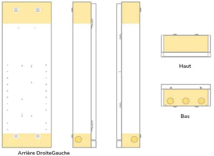 ECOFLOW Smart Home Panel 3 - I Réglage des entrées de câbles - 1