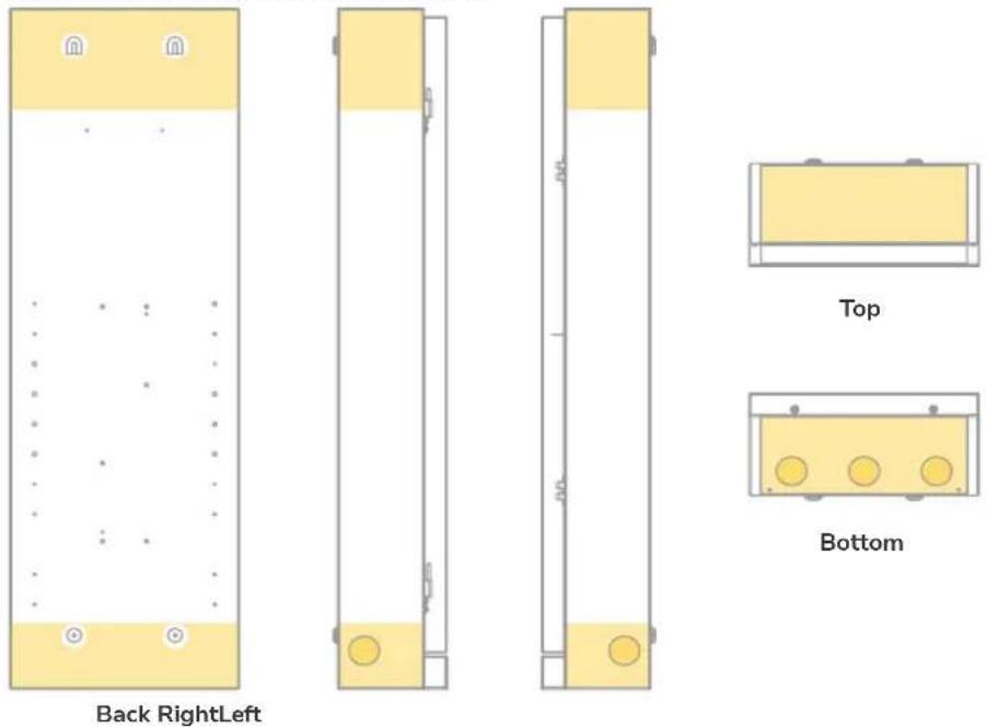 ECOFLOW Smart Home Panel 3 - I Cable entry setting - 1
