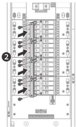 ECOFLOW Smart Home Panel 3 - - Mounting the breakers - 4