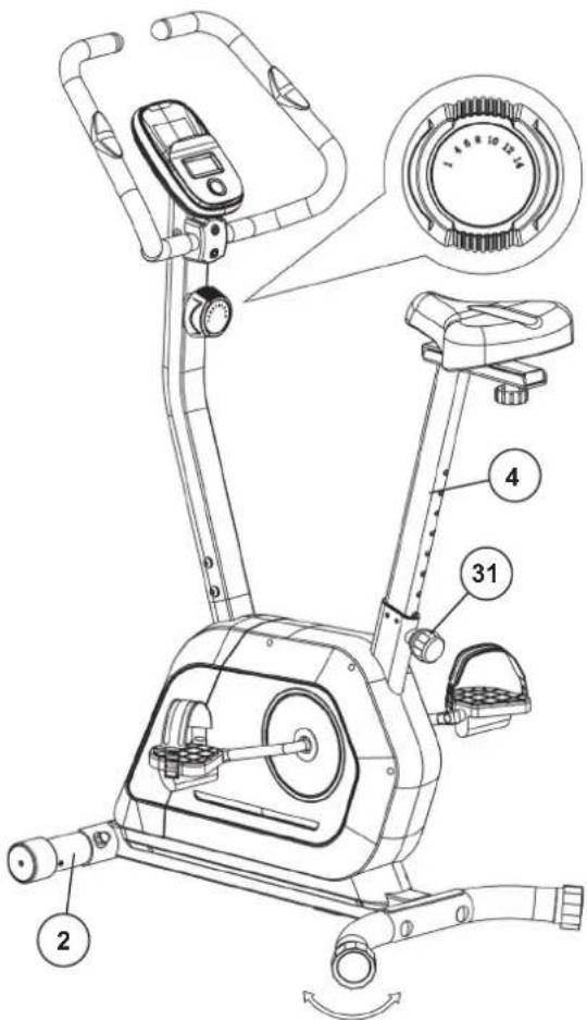 Christopeit Active - Absteigen - 1