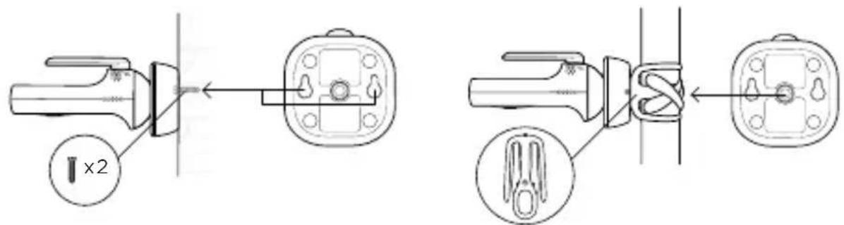 MOTOROLA VM45 CONNECT - Monter babyenheden (kameraet) - 1