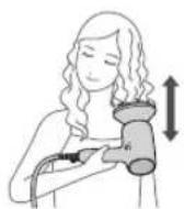 PANASONIC EH-NA9N - Para definir los rizos y las ondas con un difusor - 1
