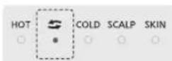 PANASONIC EH-NA9N - Wanner het haar ongeveer 90% droog is, gebruikt u de wisselmodus Warm/Koud om het kapsel af te werken en hethaar glanzend te make. - 1