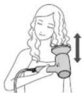 PANASONIC EH-NA9N - So stylen Sie Locken und Wellen mit einem Diffusor - 1