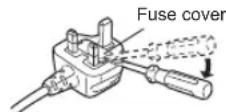 PANASONIC EH-NA9N - How to replace the fuse - 2