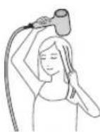 PANASONIC EH-NA9N - Para disminuir el volumen del cabello - 1