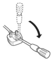 PANASONIC EH-NA9N - How to replace the fuse - 1