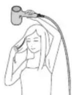 PANASONIC EH-NA9N - Si el aire es aproximadamente un 90% seco, utilise el modo de Alternancia de Calor/Frio para finalizar bien,øjando elapelbello brillante. - 2