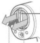 PANASONIC EH-NA9N - Snabbtorkningsmunstycke - 1
