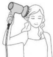 PANASONIC EH-NA9N - To define the curls and waves with a diffuser - 2