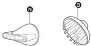 PANASONIC EH-NA9N - Identificazione dei componenti - 2