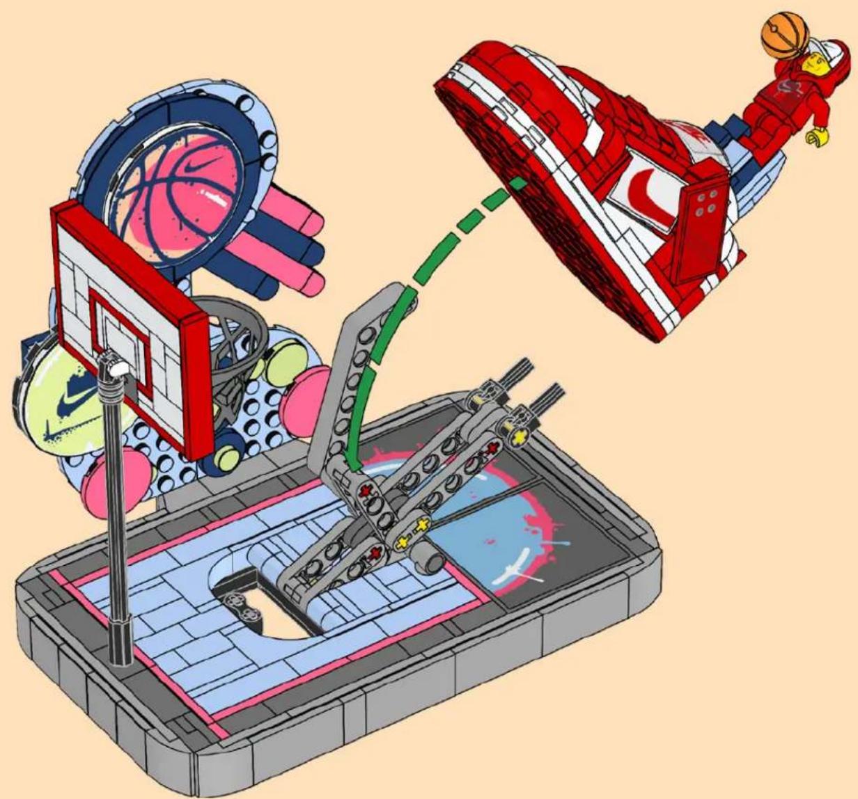 LEGO Nike 43021 - 50 - 216