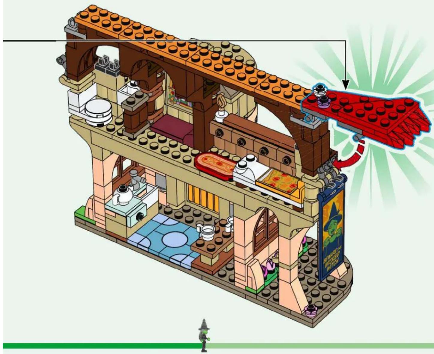 LEGO Wicked 75690 - 2x - 85