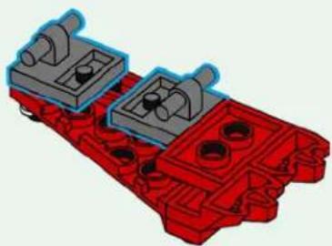 LEGO Wicked 75690 - 2x - 84
