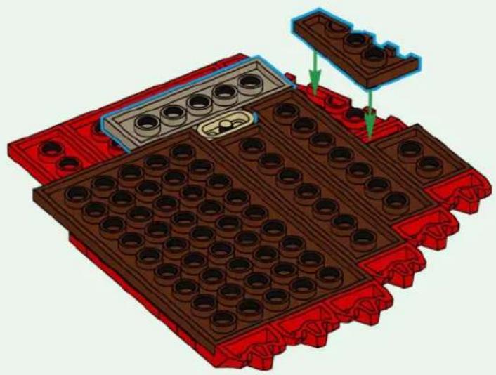 LEGO Wicked 75690 - 2x - 134