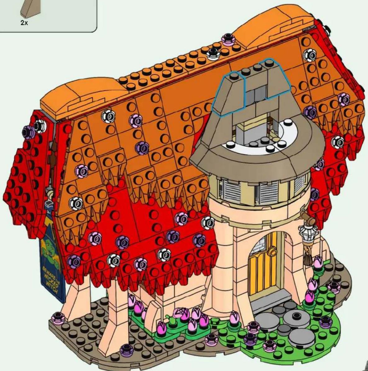 LEGO Wicked 75690 - 180 - 40