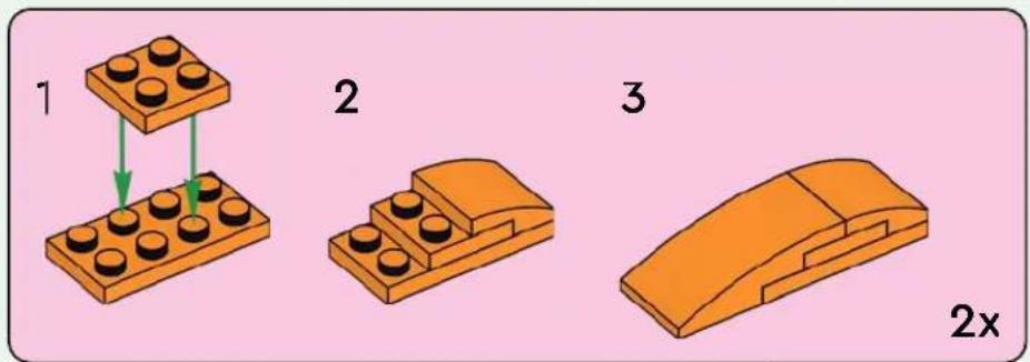 LEGO Wicked 75690 - 2x - 104