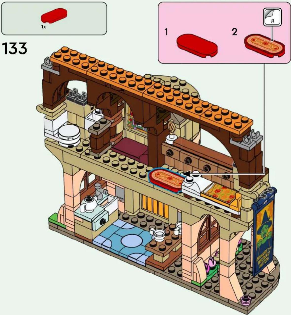 LEGO Wicked 75690 - 2x - 68