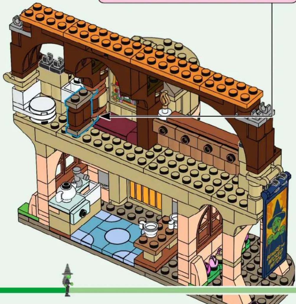 LEGO Wicked 75690 - 2x - 61