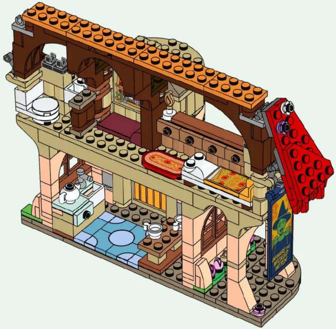 LEGO Wicked 75690 - 2x - 86