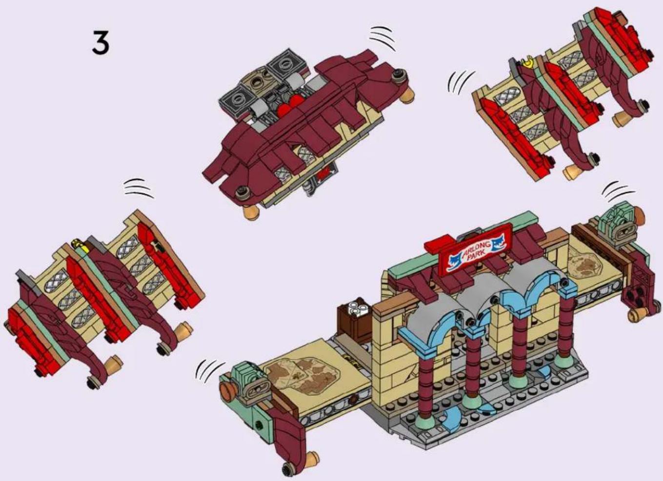 LEGO One Piece 75638 - 166 - 186
