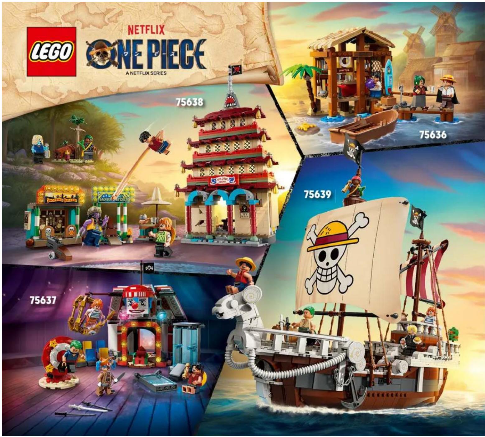 LEGO One Piece 75638 - AFFICHES D'AVIS DE RECHERCHE - 2