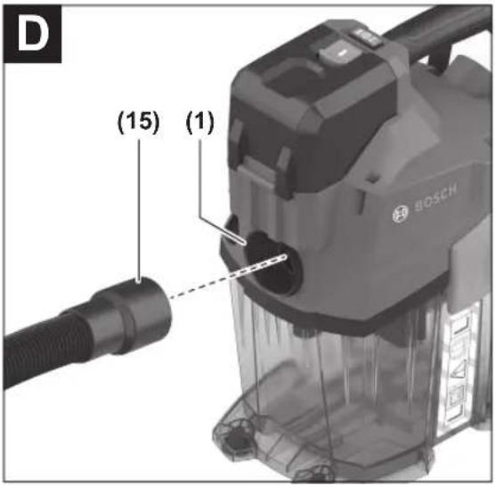 BOSCH GAS 18V-6LS Professional - 4