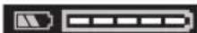 BOSCH GLI 18V-3000 Professional - Indikering batteristatus - 1