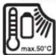 BOSCH GLI 18V-3000 Professional - Saugos nuorodos naudojantiems prozektorius - 4