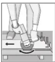 BOSCH GWS18V-11PS Professional - Skæring af metal - 1