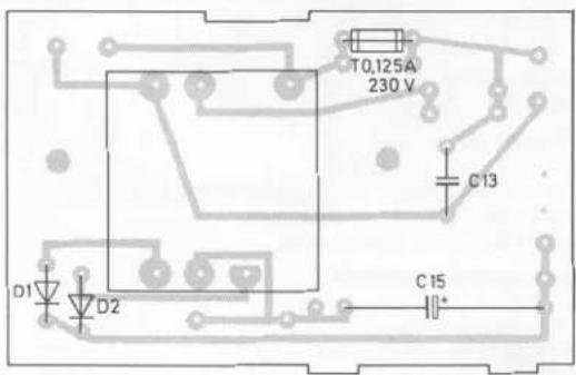 T0,125A 230 V C13 D1 D2 C15
