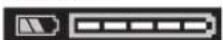 BOSCH GLI18V-5000 Professional - Akku-Ladezustandsanzeige am Akku 18 V - 2