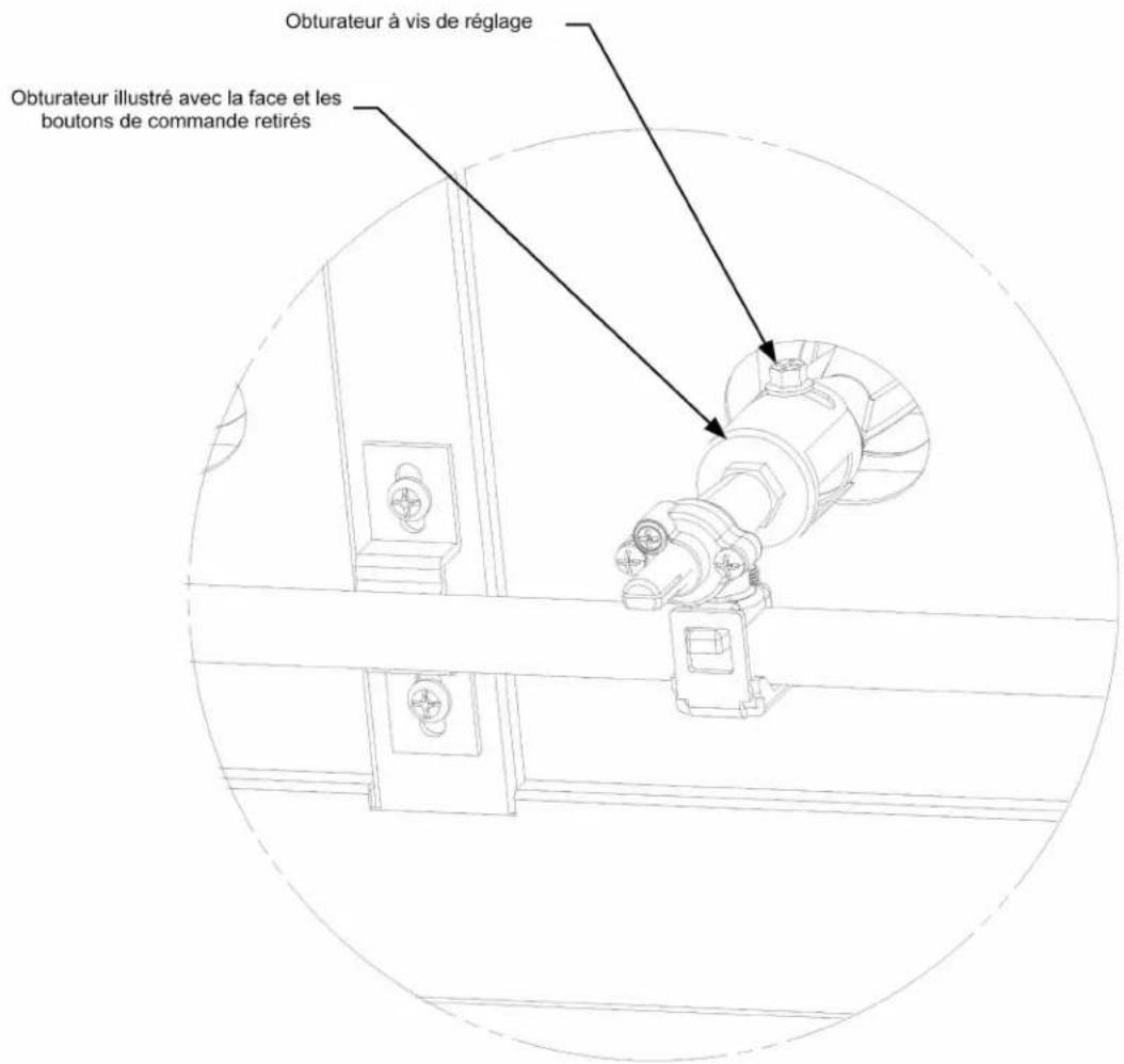 Crown Verity Infinite IBIPBNG - POUR RÉGLER L'OBTURATEUR D'AIR : - 3