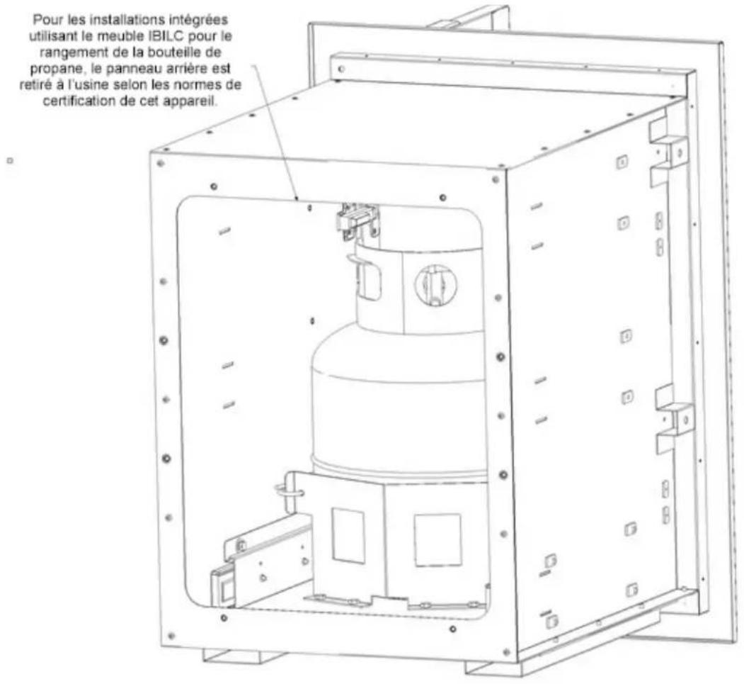 Crown Verity Infinite IBIPBNG - SCHÉMA 5. SANGLE DE RETENUE DU RÉSERVOIR DE GAZ PROPANE LIQUIDE - ARMOIRE DE RANGEMENT ENCASTRÉE. - 3