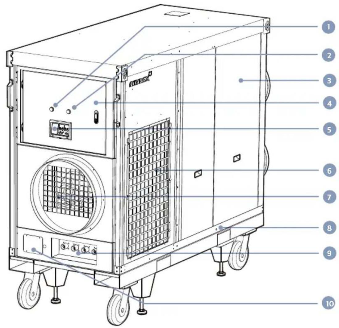 Airrex AHSC-140R - ● BACK & SIDE VIEW - 1