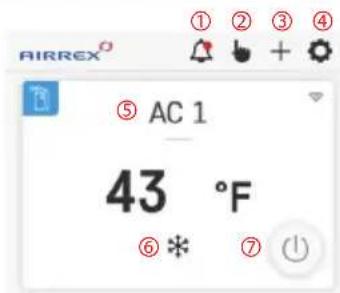Airrex AHSC-14R - USING THE MOBILE APPLICATION - 1